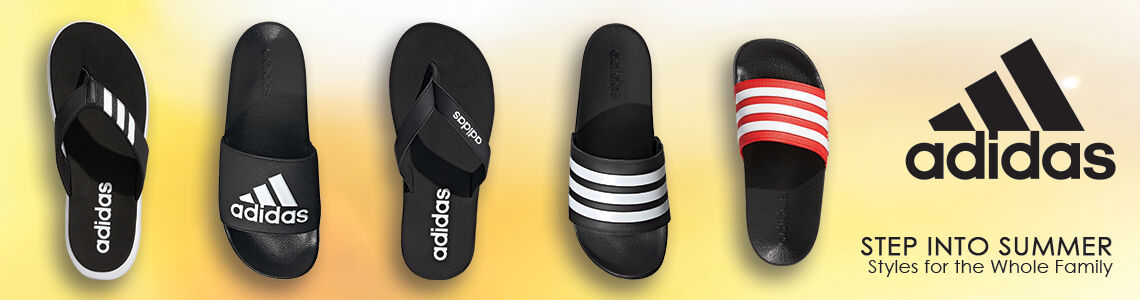 Step into Summer with New adidas Sandals and Slides for the Whole Family