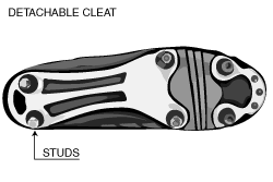 Detachable Soccer Cleat