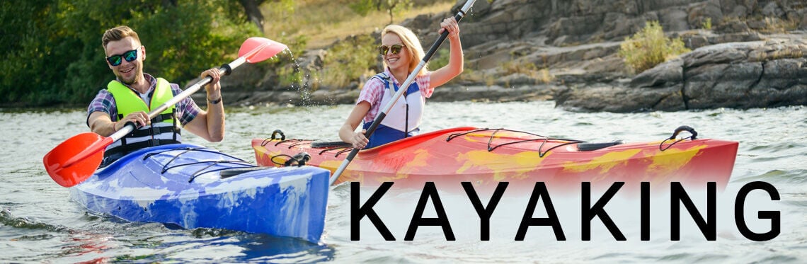 Kayaking information at Dunham's Sports