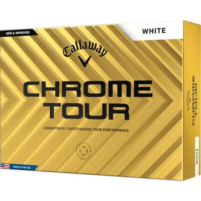 Callaway Golf Chrome Tour Golf Balls - 12 Pack