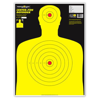 Thompson Target XL Center-Fire Silhouette 19"x25" Targets 5 pack