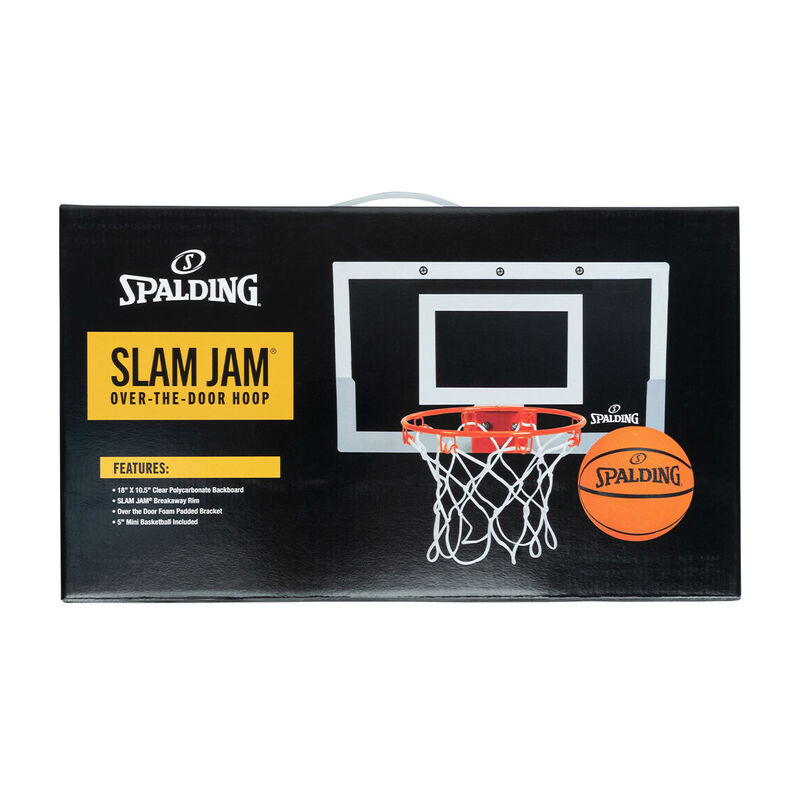 Spalding Slam Jam Over-The-door Mini Basketball Hoop image number 3