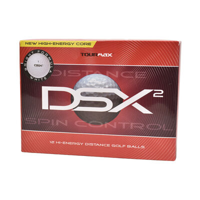 TourMax DSX2 White Dozen Golf Balls