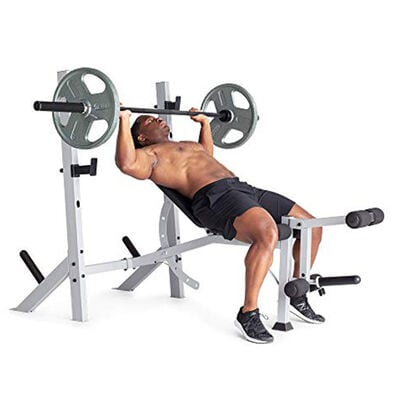 Weider Platinum Olympic Weight Bench and Rack