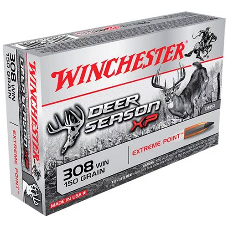 Winchester Deer Season XP .308 Win 150 Grain XP Ammunition image number 0