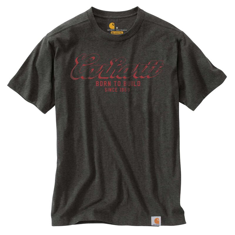 Carhartt Men's Born To Build Graphic Shirt Sleeve Tee image number 0