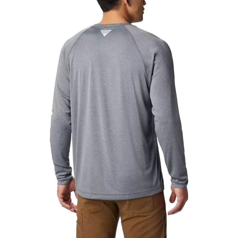 Columbia Men's Tackle Heather Long Sleeve T-Shirt image number 1
