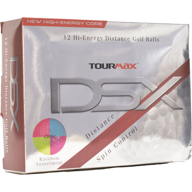 TourMax DSX Rainbow Dozen Golf Balls image number 1