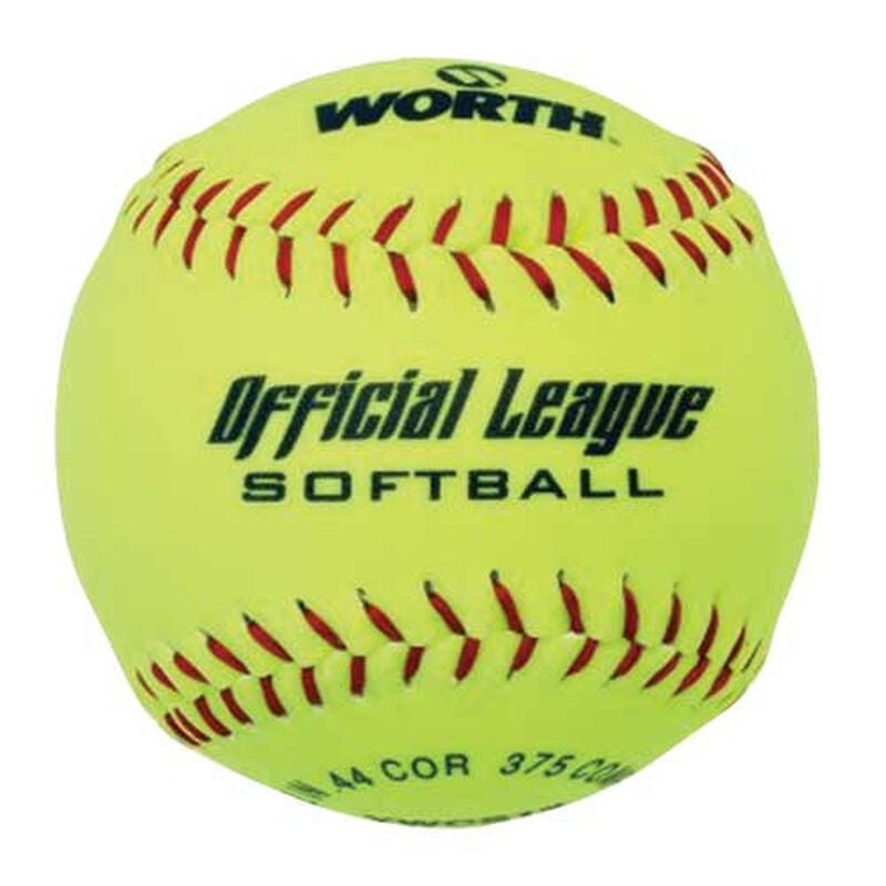 12" Official League Slow Pitch Softball, , large image number 0