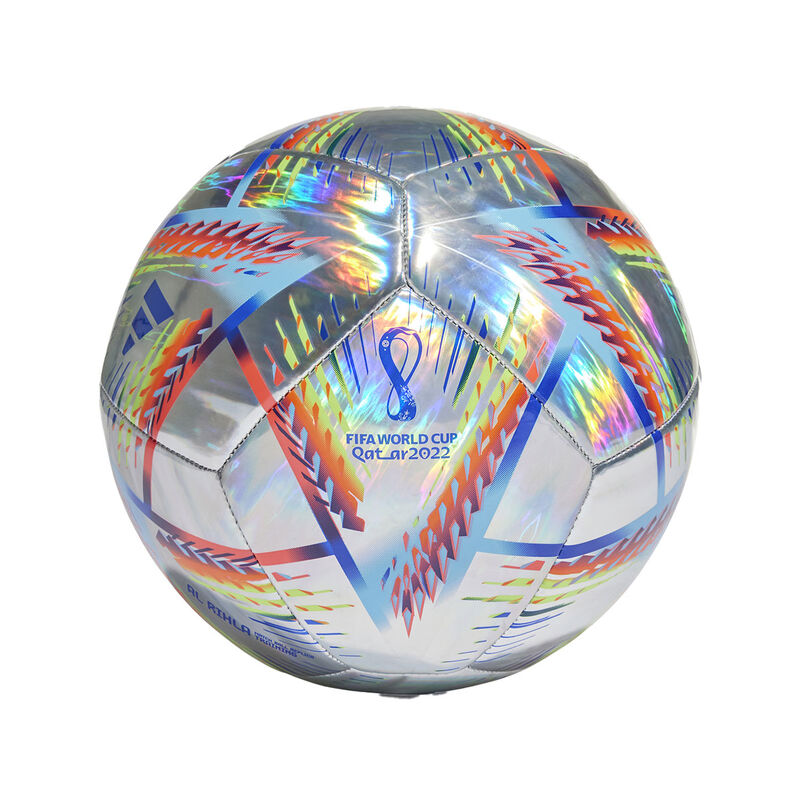 adidas World Cup 2022 Training Foil Soccer Ball image number 0