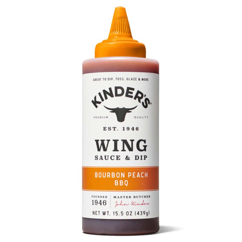 Kinder's Bourbon Peach BBQ Wing Sauce image number 0