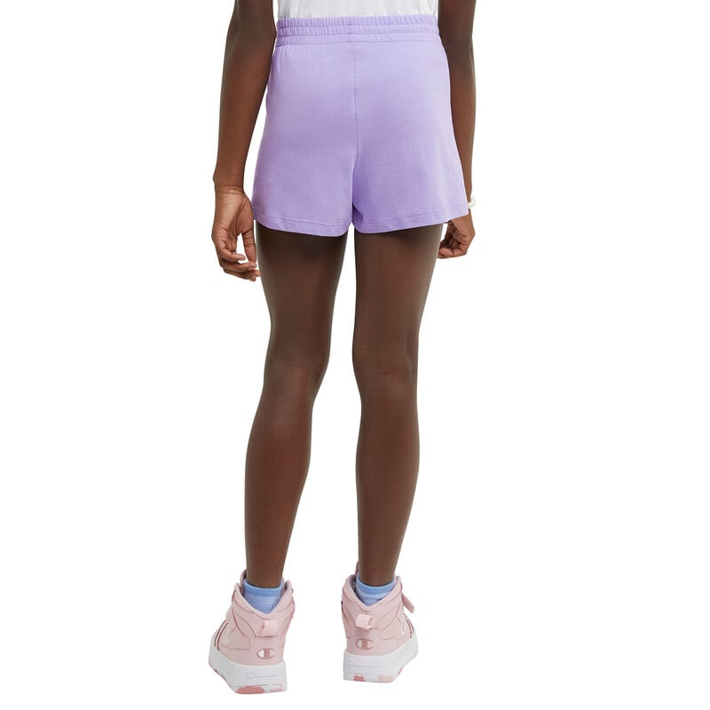Champion Girls' Light Cotton Jersey Shorts image number 1