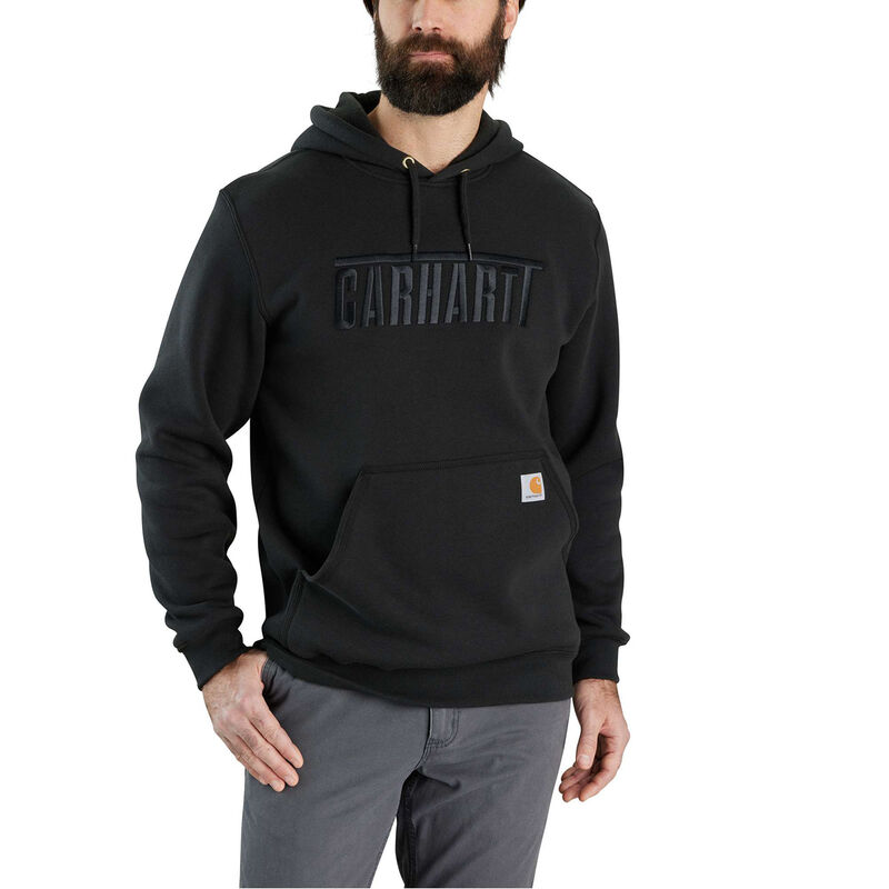 Carhartt Men's Loose Fit Midweight Embroidered Logo Graphic Sweatshirt image number 0