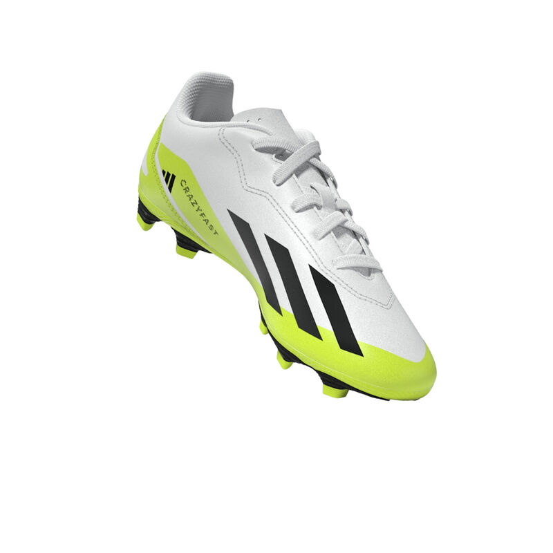 adidas Youth X Crazyfast.4 Flexible Ground Soccer Cleats image number 13