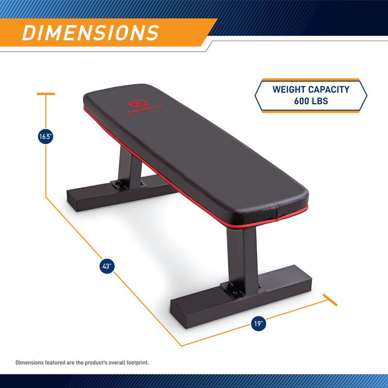 Marcy SB-10510 FLAT BENCH image number 9