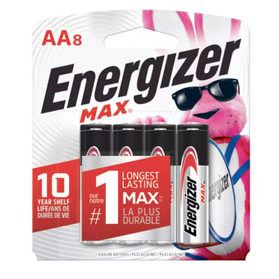 Energizer Max AA Batteries 8-Pack