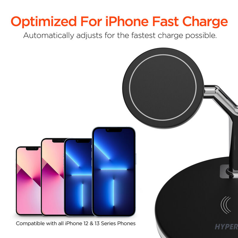 Hypergear MaxCharge 3-in-1 Wireless Charging Stand image number 4