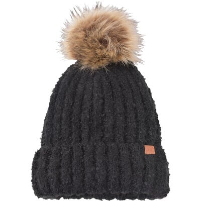 David & Young Women's Boucle Brushed Slinky Beanie