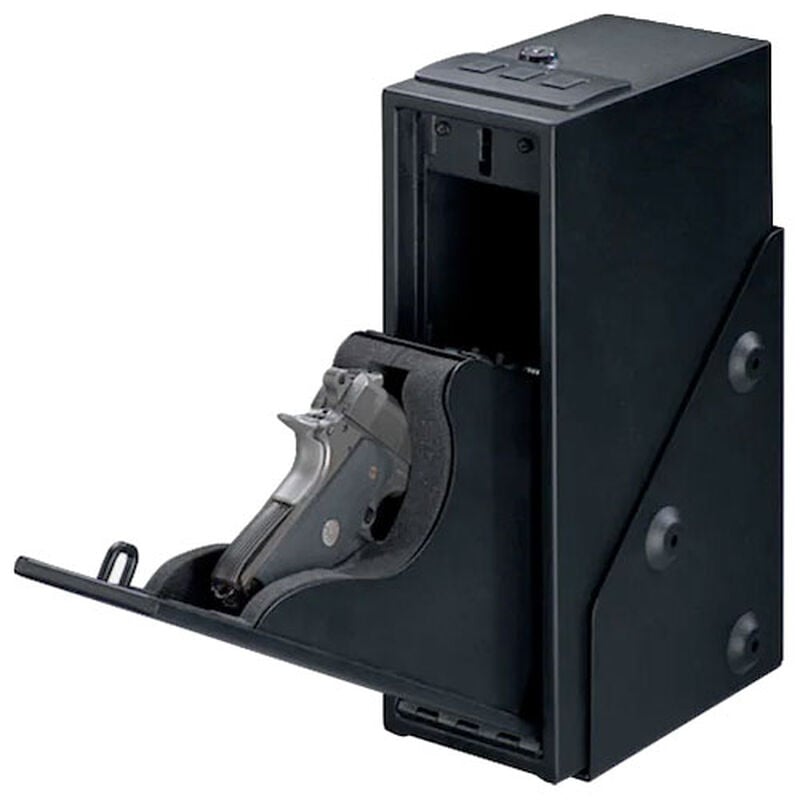 Stack-on Quick Access Single Handgun Safe with Electronic Lock image number 0
