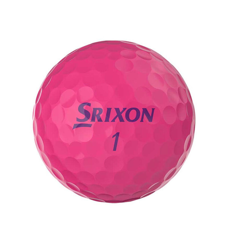Srixon Soft Feel Lady Pink Dozen Golf Balls image number 1