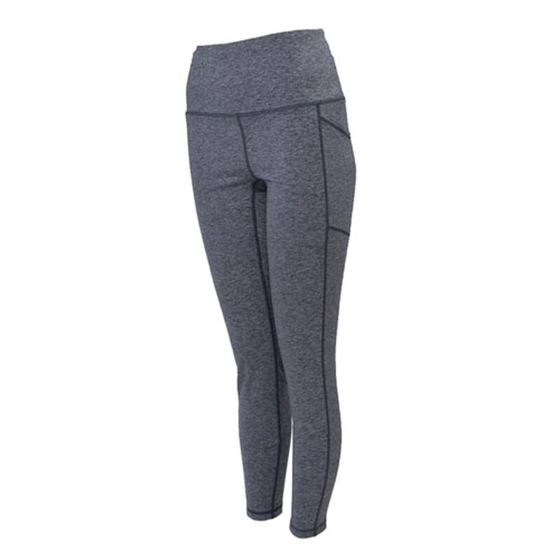 Rbx Women's Doubled-Peached Striated Leggings image number 1