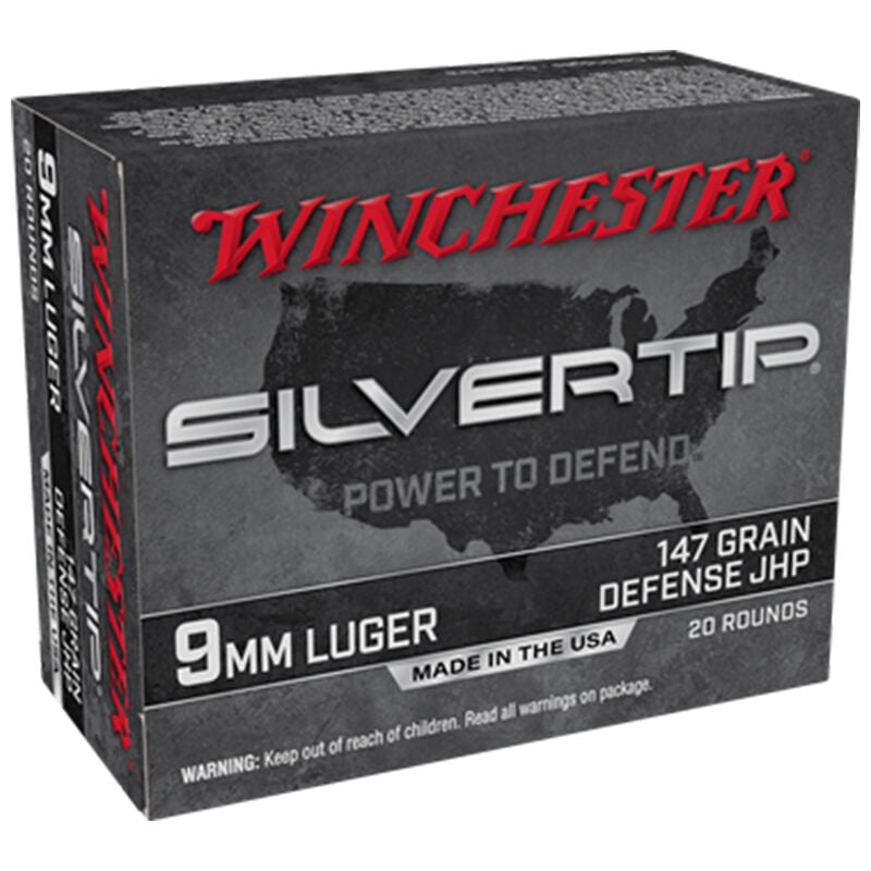 Winchester 9MM 147GR Silvertip Ammo image number 0