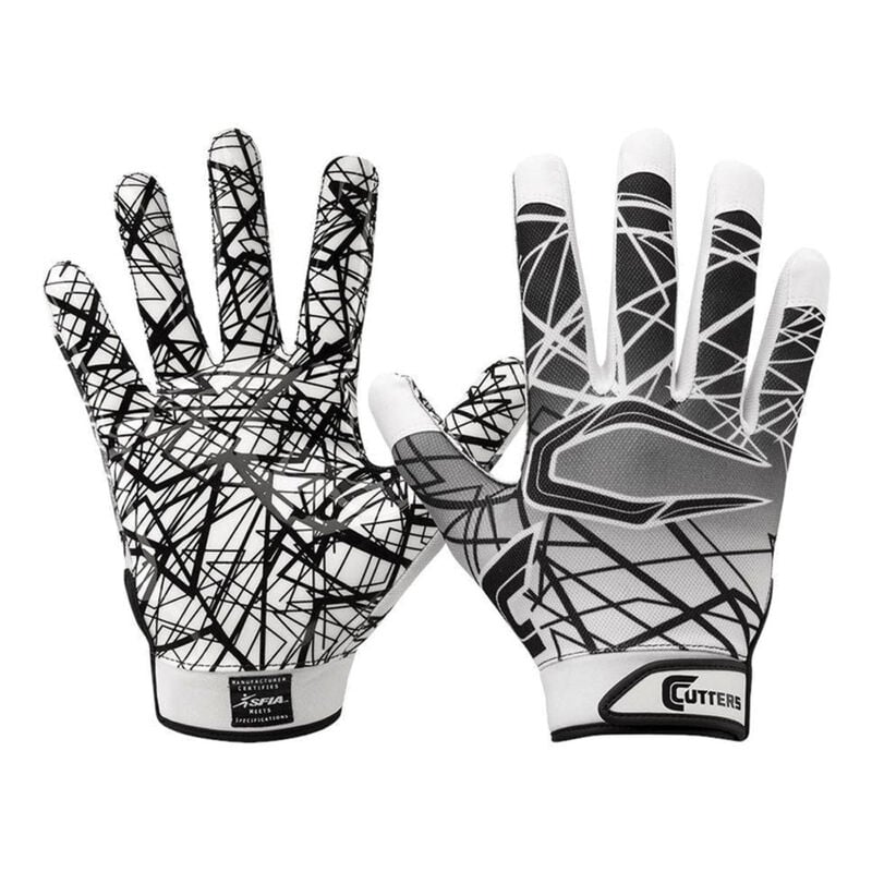 Cutters Youth Football Game Day Receiver Gloves image number 0