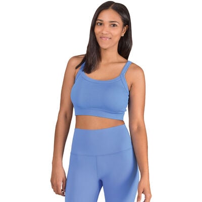 90 Degree Women's Seamless Strappy Crop Top