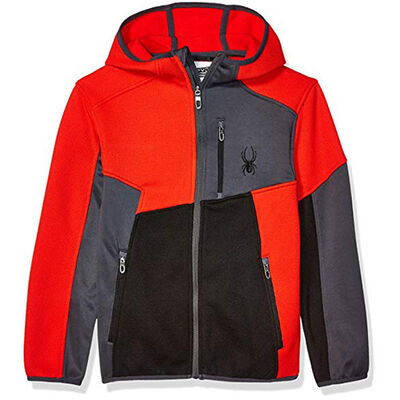 Spyder Boys' Colorblock Sweater Jacket