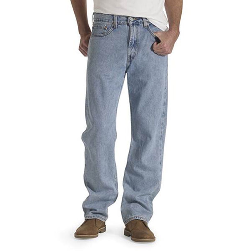 Levi's Men's 505 Light Stonewash Regular Fit Jeans image number 0