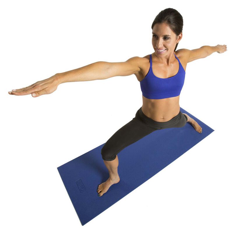 Go Fit Double Thick Yoga Mat W/ Wall Chart image number 3