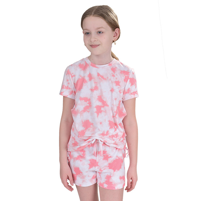 Love Charm Sprt Girls' Short Sleeve Cinched Side Tee image number 0