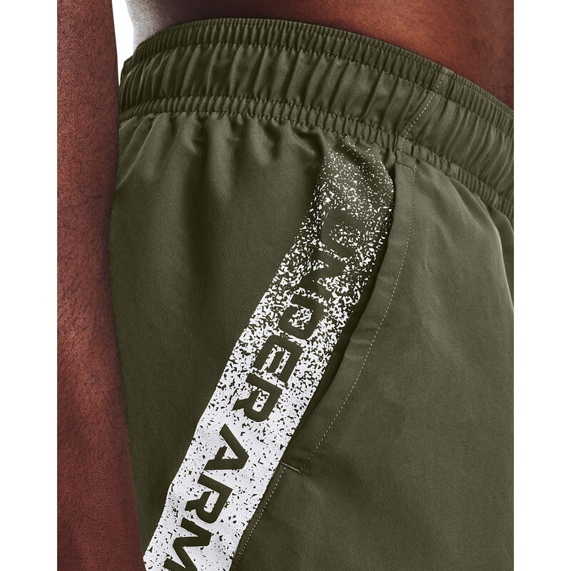 Under Armour Men's Woven Graphic Shorts image number 3
