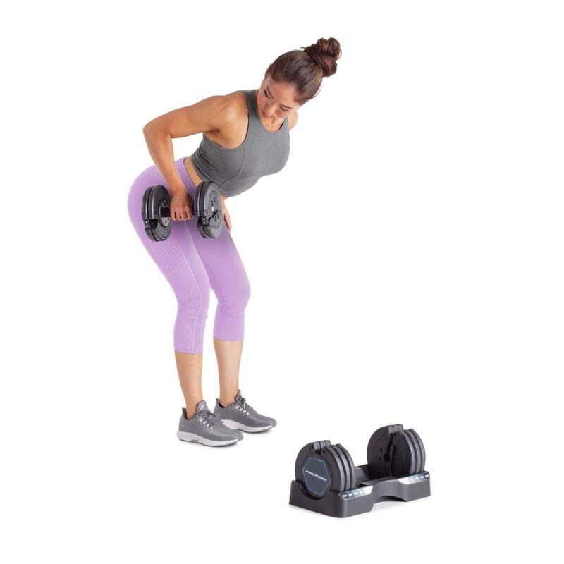ProForm 50 Lb. Select-A-Weight Dumbbell Set image number 6