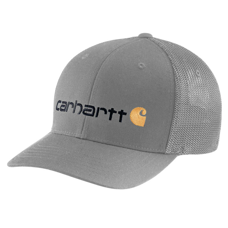 Carhartt Rugged Flex? Fitted Canvas Mesh-Back Logo Graphic Cap image number 0