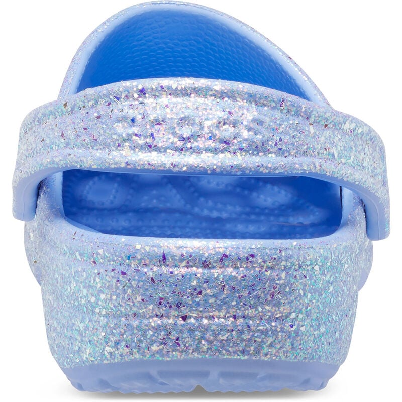 Crocs Women's Classic Glitter Moon Jelly Clogs image number 3