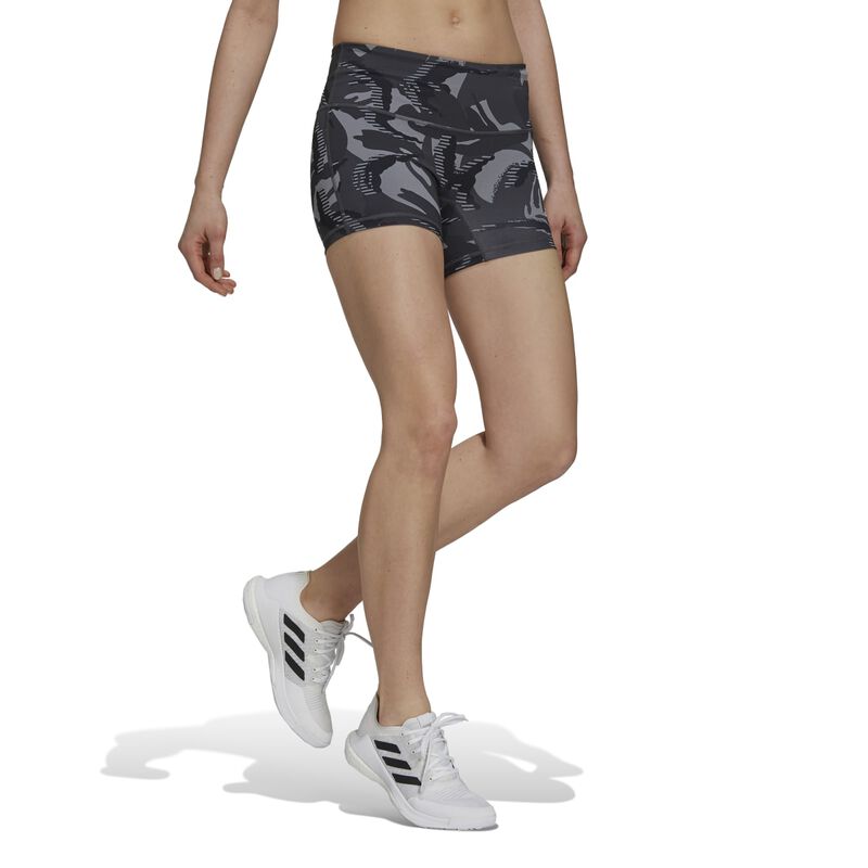 adidas Women's 4-Inch Camo Short Tights image number 4
