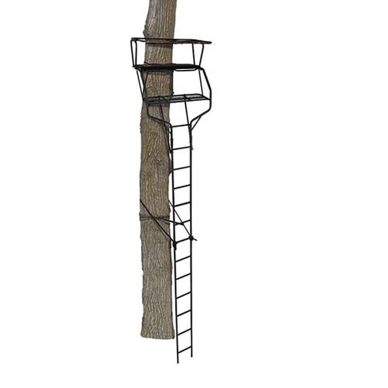 Muddy 18' Crossfire XT 2 Man Ladder Treestand image number 2
