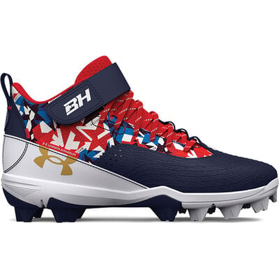 Under Armour Youth Harper 7 Mid USA RM Baseball Cleats