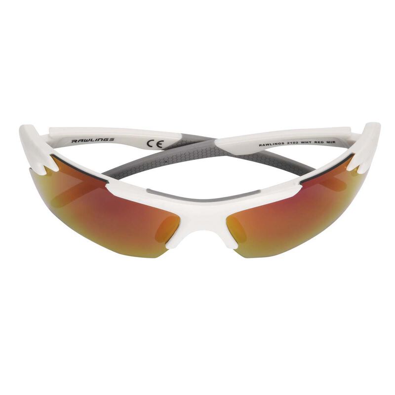 Rawlings White Red Mirror Sunglasses image number 3