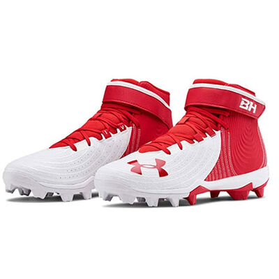 Under Armour Men's Harper 4 Mid Rubber Molded Baseball Cleats