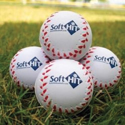 Soft Hit Seamed Foam Practice Baseballs