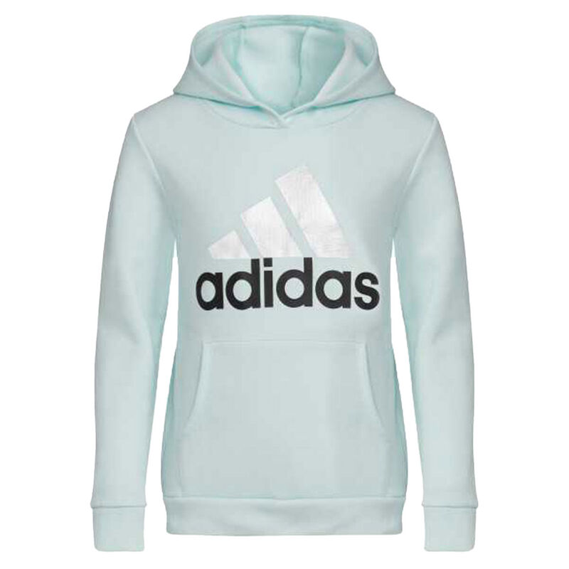 adidas Girls' Essentials Fleece Hooded Pullover image number 0