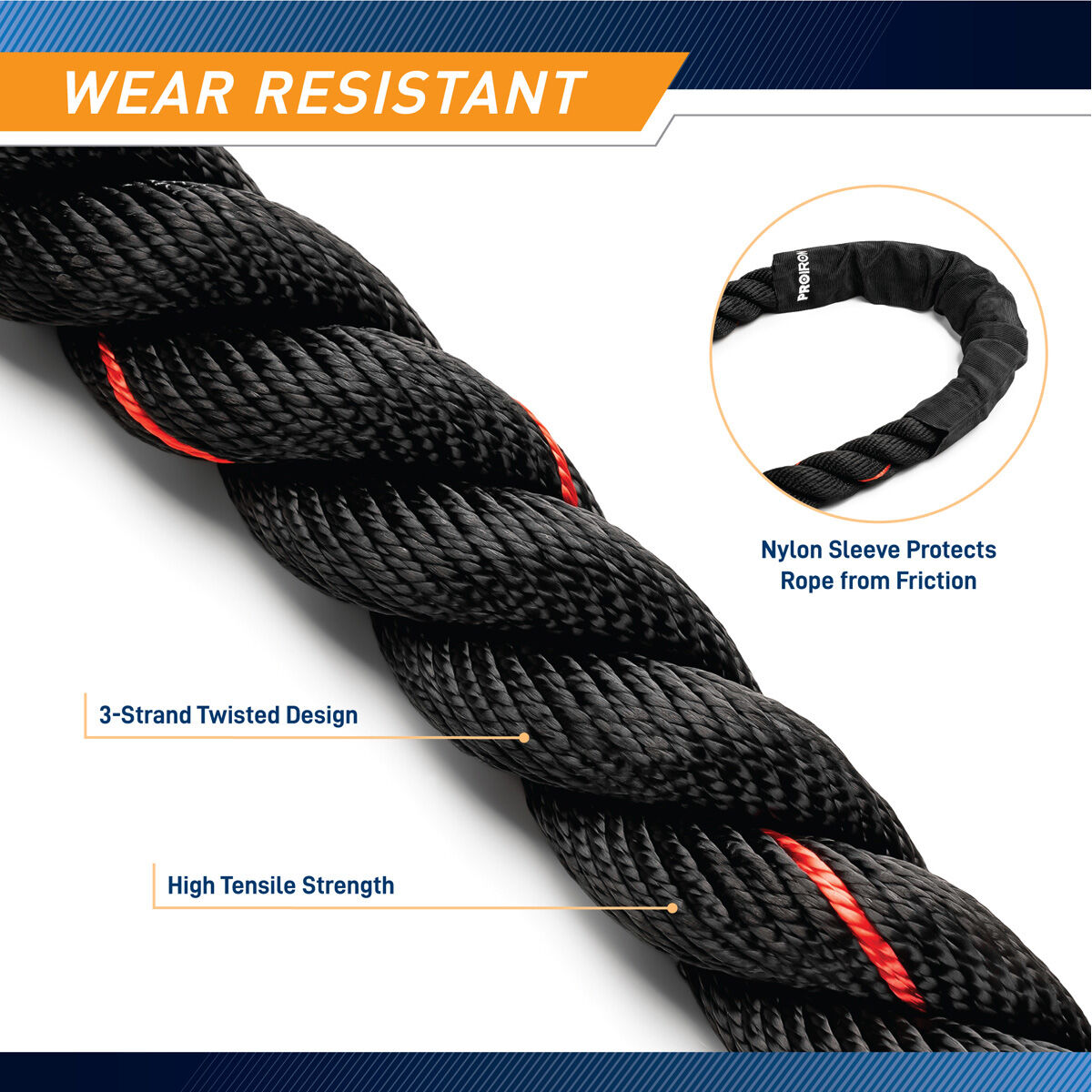 Battle rope 40 ft clearance