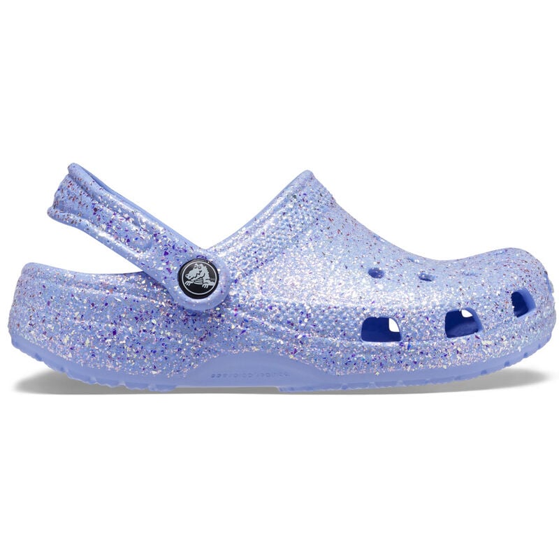Crocs Youth Classic Glitter Moon Clogs image number 0