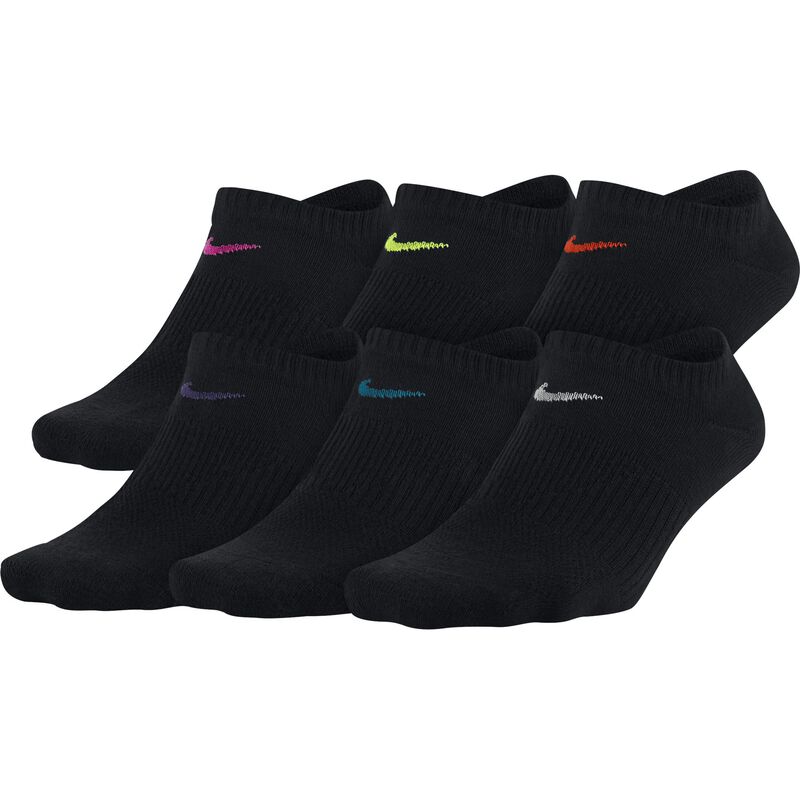 Nike Women's 6 Pack Everyday Lightweight No-Show Socks image number 0