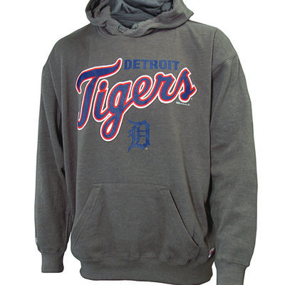 Stiches Men's Detroit Tigers Stitches Pull Over Hoodies