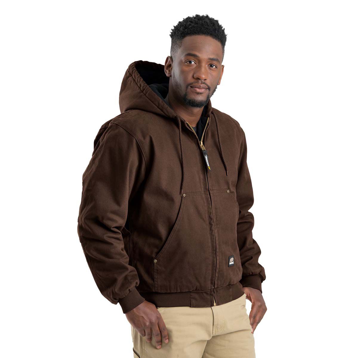 Berne Men s Heartland Washed Duck Hooded Jacket