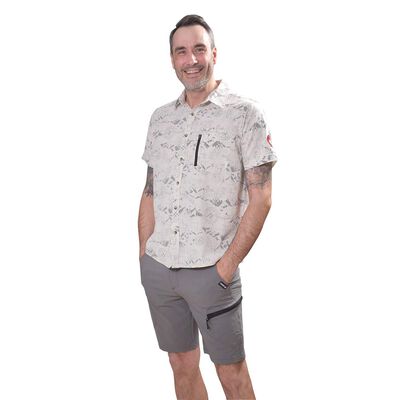 Canada Weather Gear Men's 4-Way Poly Short Sleeve Tee
