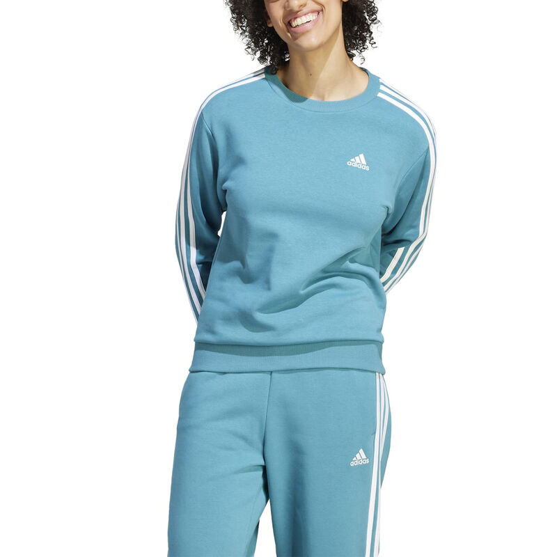 adidas Women's Essentials 3-Stripes Fleece Sweatshirt image number 3